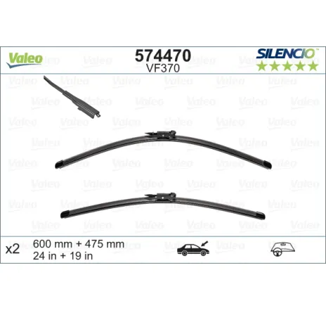 Lamela stergator 574470 VALEO