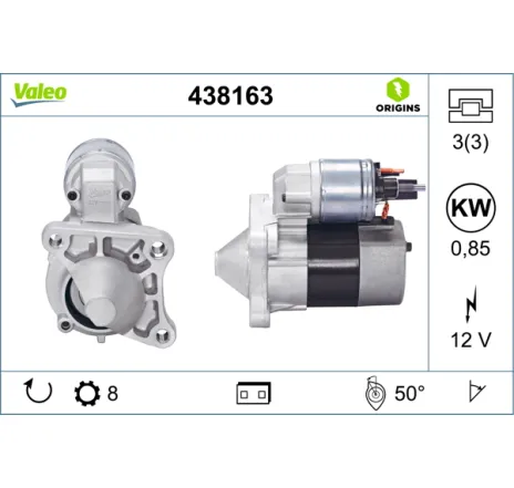Starter 438163 VALEO