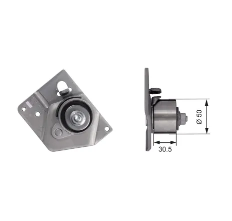 Rola intinzator,curea distributie T41273 GATES