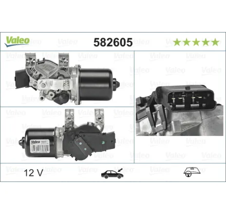 Motor stergator 582605 VALEO
