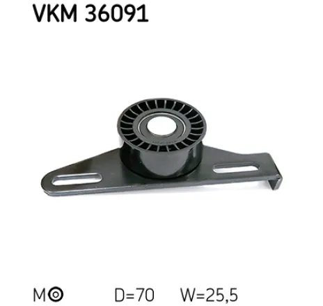 Rola intinzator,curea transmisie VKM 36091 SKF