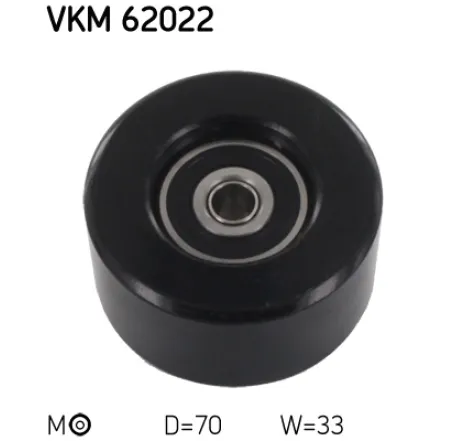 Rola intinzator,curea transmisie VKM 62022 SKF