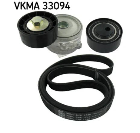 Set curea transmisie cu caneluri VKMA 33094 SKF