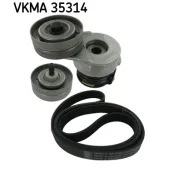 Set curea transmisie cu caneluri VKMA 35314 SKF