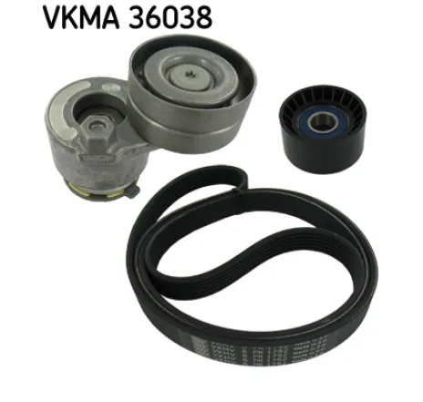 Set curea transmisie cu caneluri VKMA 36038 SKF