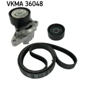 Set curea transmisie cu caneluri VKMA 36048 SKF