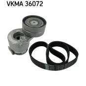 Set curea transmisie cu caneluri VKMA 36072 SKF