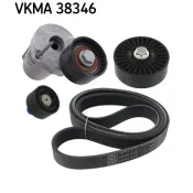 Set curea transmisie cu caneluri VKMA 38346 SKF