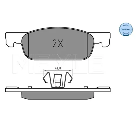 Set placute frana,frana disc 025 225 2517 MEYLE