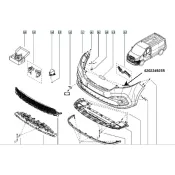 Bara fata Renault Trafic III 620224925R Renault