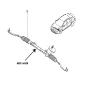 Caseta directie Renault 490010058r