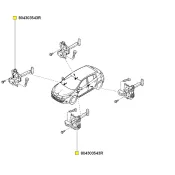 Opritor usa fata stanga/ dreapta OE Renault 804303543R