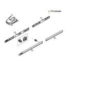 Ornament aripa-usa Kangoo Renault 7701692446