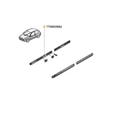 Ornament Renault Clio i 7700829894