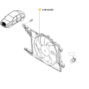 Gmv (electroventilator) racire Renault 214814342r
