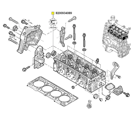 Simering ax came Renault 8200934089