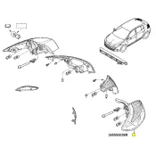Stop stanga pe aripa Megane iii Renault 265550038r