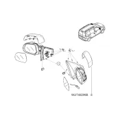 Capac oglinda dr Dacia Dokker/van/Dacia Lodgy Renault 963740290r