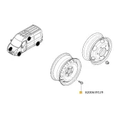 Prezon roata d=19mm Renault 8200639129