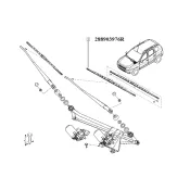 Lamela stergator parbriz Renault 288903976r
