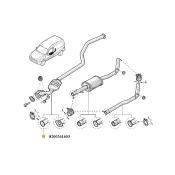Toba intermediara Renault 8200261603