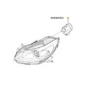 Motoras reglaj far Renault 8200402521