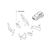 Aparatori de noroi spate dreapta Dacia Duster Renault 788120006r