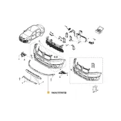 Element aerodinamic bara fata Renault 960155505r