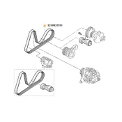 Curea transmisie Renault 8200833550