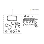 Set garnituri motor Renault 7701477813