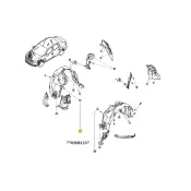 Agrafa prindere carenaj Renault 7703081237