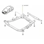 Cadru motor Dacia Logan/Sandero Renault 544016835r