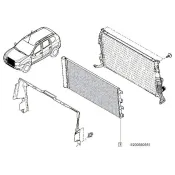 Condensator AC Dacia Duster 1.5dci Euro5 921008028R Renault