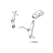 Macara mecanica fata stanga log Renault 8200800402