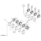 Semi cuzinet arbore cotit Dacia Logan/Dacia Sandero Renault 8200859992