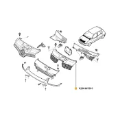 Grila calandru Renault 8200445993
