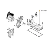 Capac chiulasa Dacia Logan / Sandero 8200243595 Renault