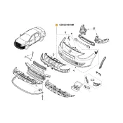 Bara fata Renault Fluence 620224834R