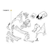 Grila aer twingo Renault 7782888755