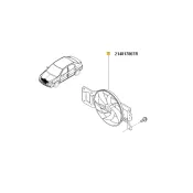 Gmv racire Dacia Logan 1.2 16v euro 4/euro 5 Renault 214817807r