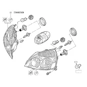 Far dreapta Clio ii Renault 7701057658