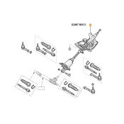 Coloana directie Renault Symbol III 8200710933