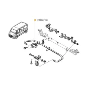 Bucsa bara stabilizatoare Renault 7700667184