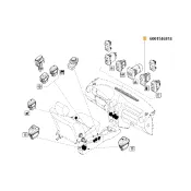 Buton inchidere centralizata (comutator) Dacia Logan Renault 6001546814