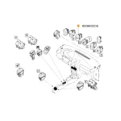 Buton dezaburire  luneta Dacia Logan/Dacia Sandero i Renault 8200602230