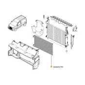 Radiator ac Renault Kangoo 8200455795