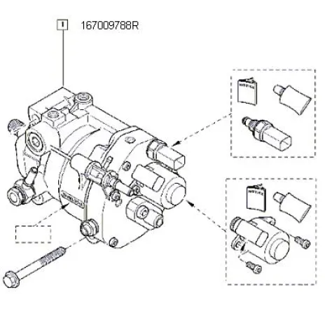 Pompa injectie Dacia Logan / Sandero 1.5 8200707450 ORIGINALA Renault