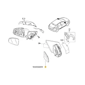 Oglinda retrovizoare Megane iii Renault 963650005r